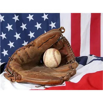 

5D Diamond Embroidery pattern full Square Rhinestone mosaic Needlework stickers Diy Diamond Painting Cross Stitch Baseball glove