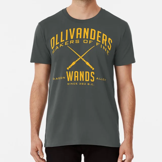Ollivander 'S Tongkat T Shirt Tongkat 