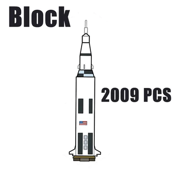 

Ideas Series The Apollo Saturn V Building Blocks Compatible Space Creator Rocket Space Launch Vehicle for Children Toys