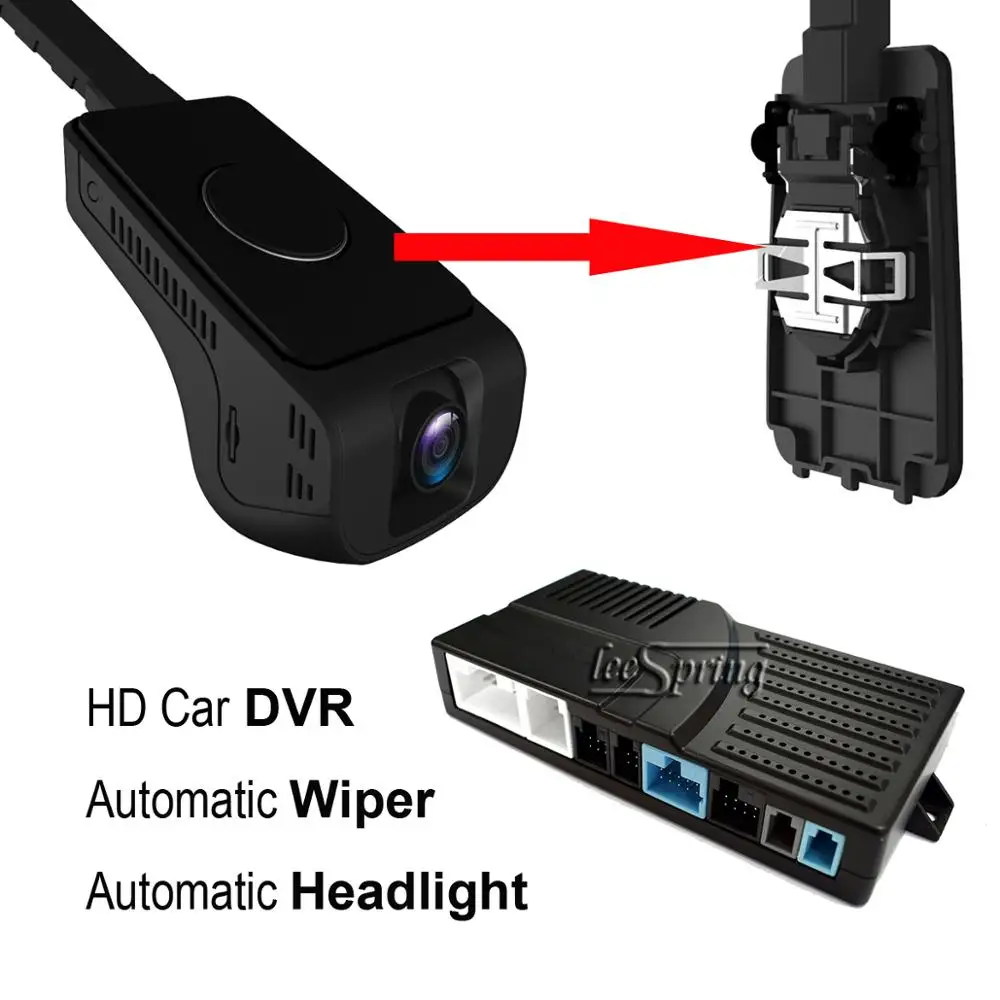 FULL HD Car DVR smart wiper Auto headlight sensor for SUZUKI Ertiga Type 2 Ciaz
