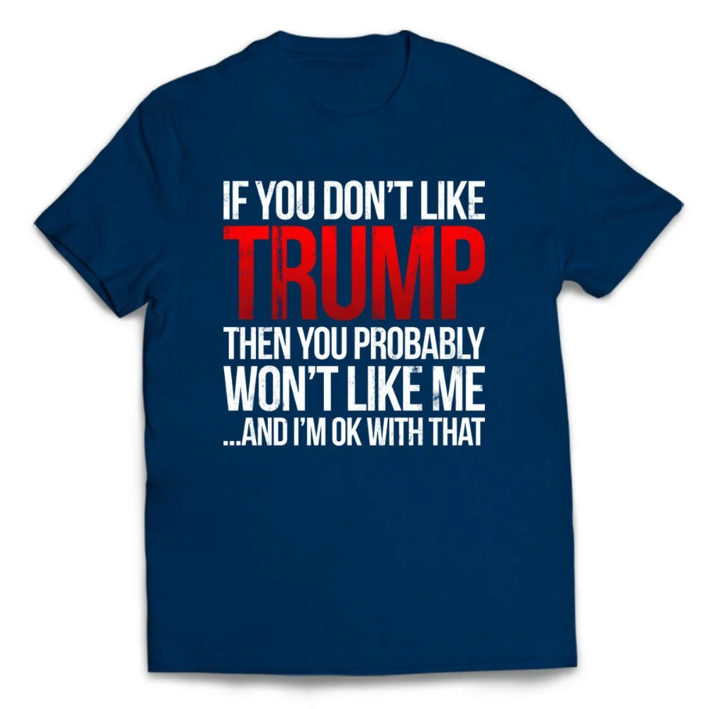 Don'T Like Donald Trump Shirt New Mens 2Nd Amendment Liberals Cry 2020 T Homme 2019 Sleeve Tops Band Shirts |