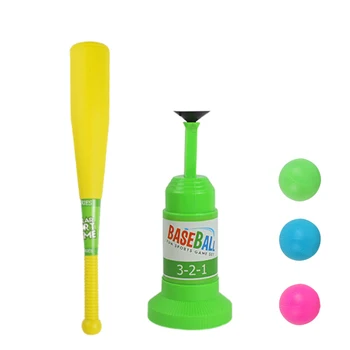 

Indoor Fitness Automatic Launcher Sports Game Kindergarten Baseball Toy Set Bat Activity Kids Training Parent-child Interaction