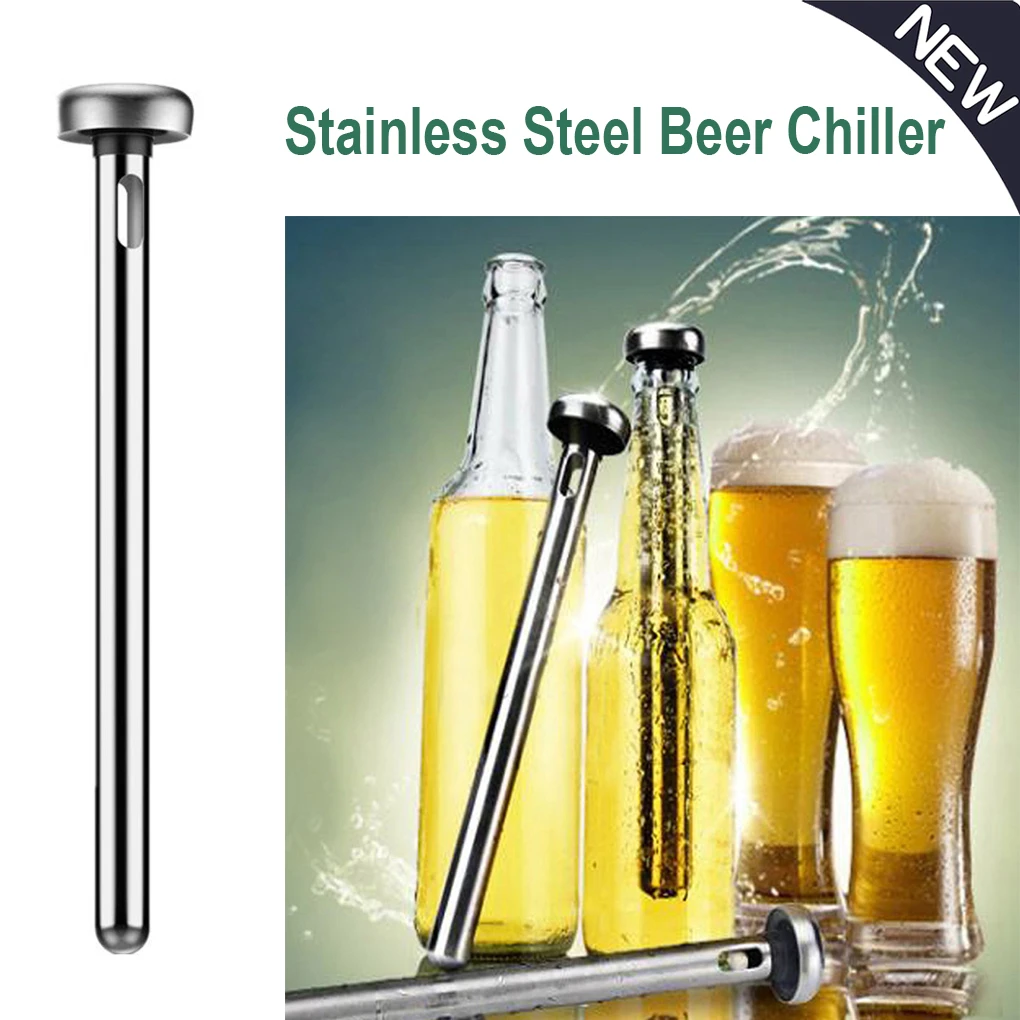 1pc Stainless Steel Beer Chiller Stick Beer Chiller Stick Portable