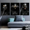 Black Gold Nude African Art Woman Nordic Style Painting on Canvas Posters and Prints Scandinavian Wall Picture for Living Room ► Photo 1/5
