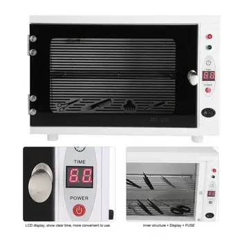 

Double Layers UV Ozone Sterilizer Cabinet Drawer Nail Beauty Salon Spa Tools Disinfecting Manicure Tatttoo Tools Sterilization