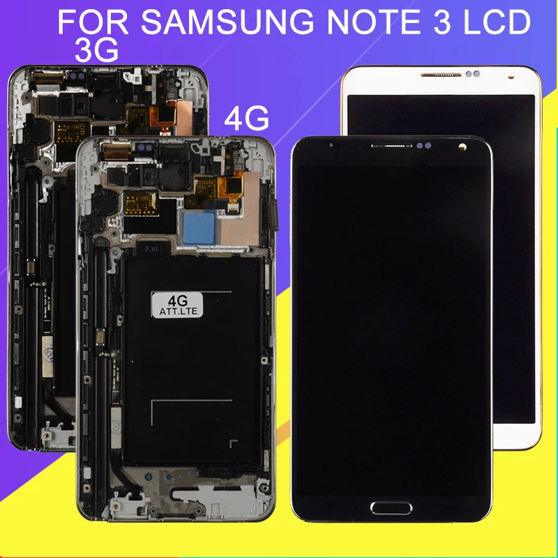 Catteny 3G/4G LTE N9000 дисплей для Samsung Note 3 Lcd N9005 с сенсорным экраном дигитайзер в сборе