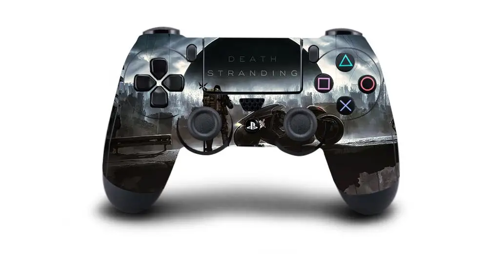 Серебристый Наклейка на защитную крышку для PS4 контроллера для Playstation 4 Pro Slim Decal Skins sticker s - Цвет: Серебристый