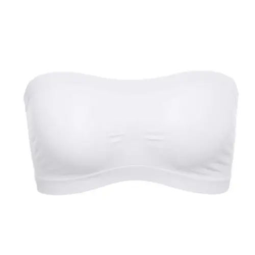 Women Tube Tops Strapless Bandeau Sexy Bra Bralette Seamless