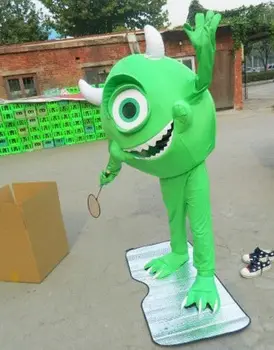

New Version the MIKE Green INC SULLY Mascot Costume Adult Birthday Party Fancy Dress Halloween Cosplay Outfits Clothing Xmas