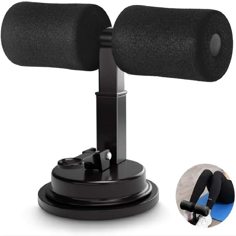 

Portable Sit Up Assistant Device Floor Push Up Bar Sit-Up Stand Suction Home Gym Abdominal Fitness Equipment for Home Training