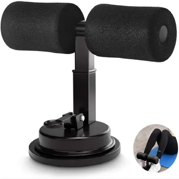

Portable Sit Up Assistant Device Floor Push Up Bar Sit-Up Stand Suction Home Gym Abdominal Fitness Equipment for Home Training