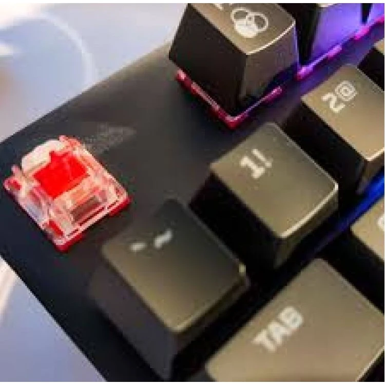 Клавиатура HyperX Alloy Origins HX KB6RDX RU механическая проводная подсветка RGB 104 кл USB цвет: