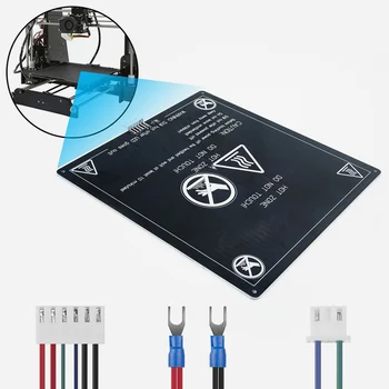 

MK3 Heating Bed (black) With Connection Cable For Anet A8 A6 RepRap 3D-printer