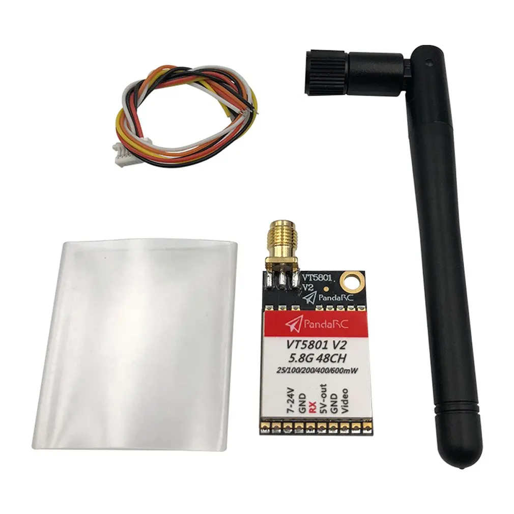 

For Pandarc Vt5801 V2 Vt5805 FPV Video Transmitter 5.8G 48Ch 25/100/200/400/600Mw Switchable Osd Adjustable