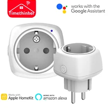 Смарт-розетка Timethinker WiFi для Apple Homekit для Alexa Google Home EU US Smart Home Plug Siri Голосовое управление Дистанционное управление