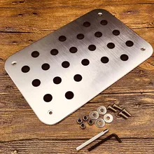 Автомобильный коврик из нержавеющей стали, защитная алюминиевая ковровая пластина для BMW M3 M5 X1 X2 X3 X5 X6 X7 F10 F30, коврик для ног всех серий