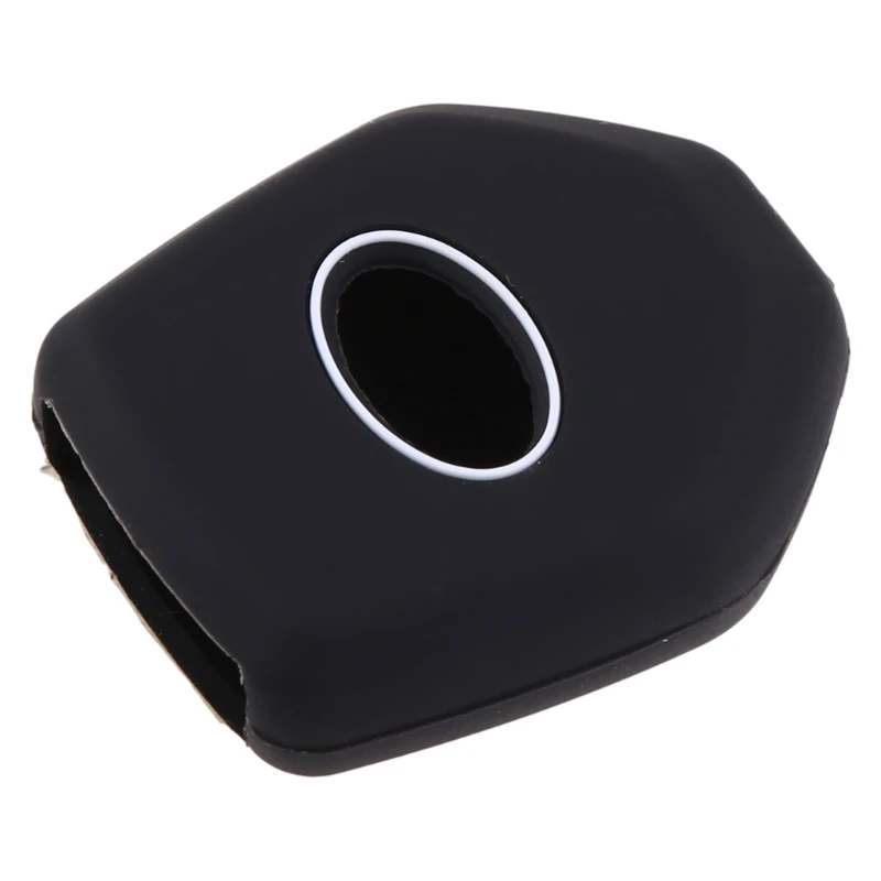 Custodia Silicone Per Chiave Subaru XV Forester Outback Legacy Impreza - 3 Pulsanti, Nera, Antigraffio - 3
