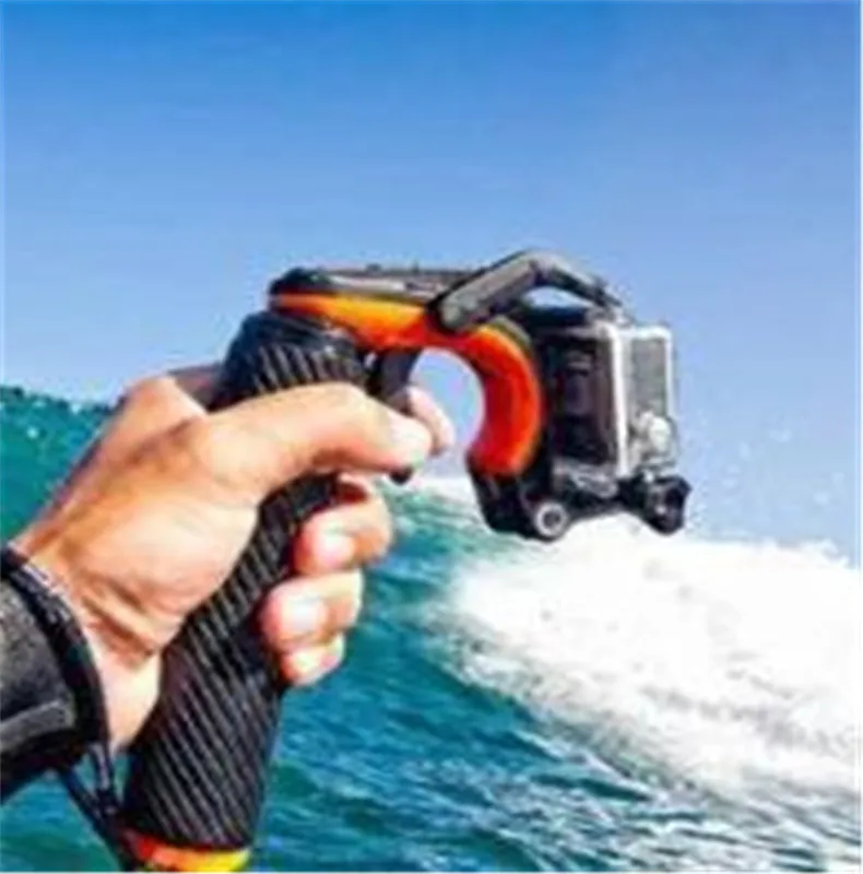 Триггер Водонепроницаемый Пистолет задвижка затвора комплект плавающая рукоятка для GoPro Hero 7 6 5 4 Yi 4k SJCAM аксессуары для экшн-камер