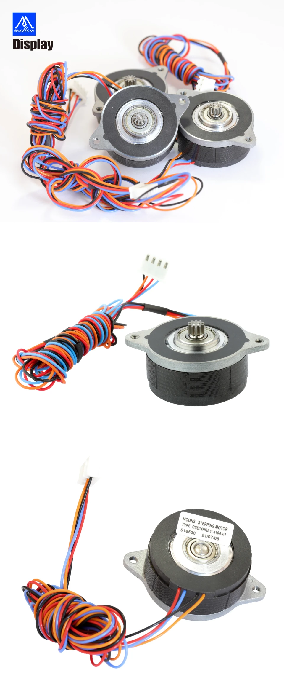 Motor para extrusora Orbiter, Mini Extrusora Sherpa, Galileo Voron 2.4
