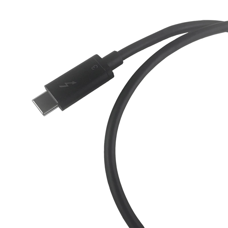 Thunderbolt 3 Usb 3,1 Usb-C Мужской Thunderbolt 3 40 Гбит/с кабель Usb-C к Usb-C Thunderbolt 3 кабель 50 см
