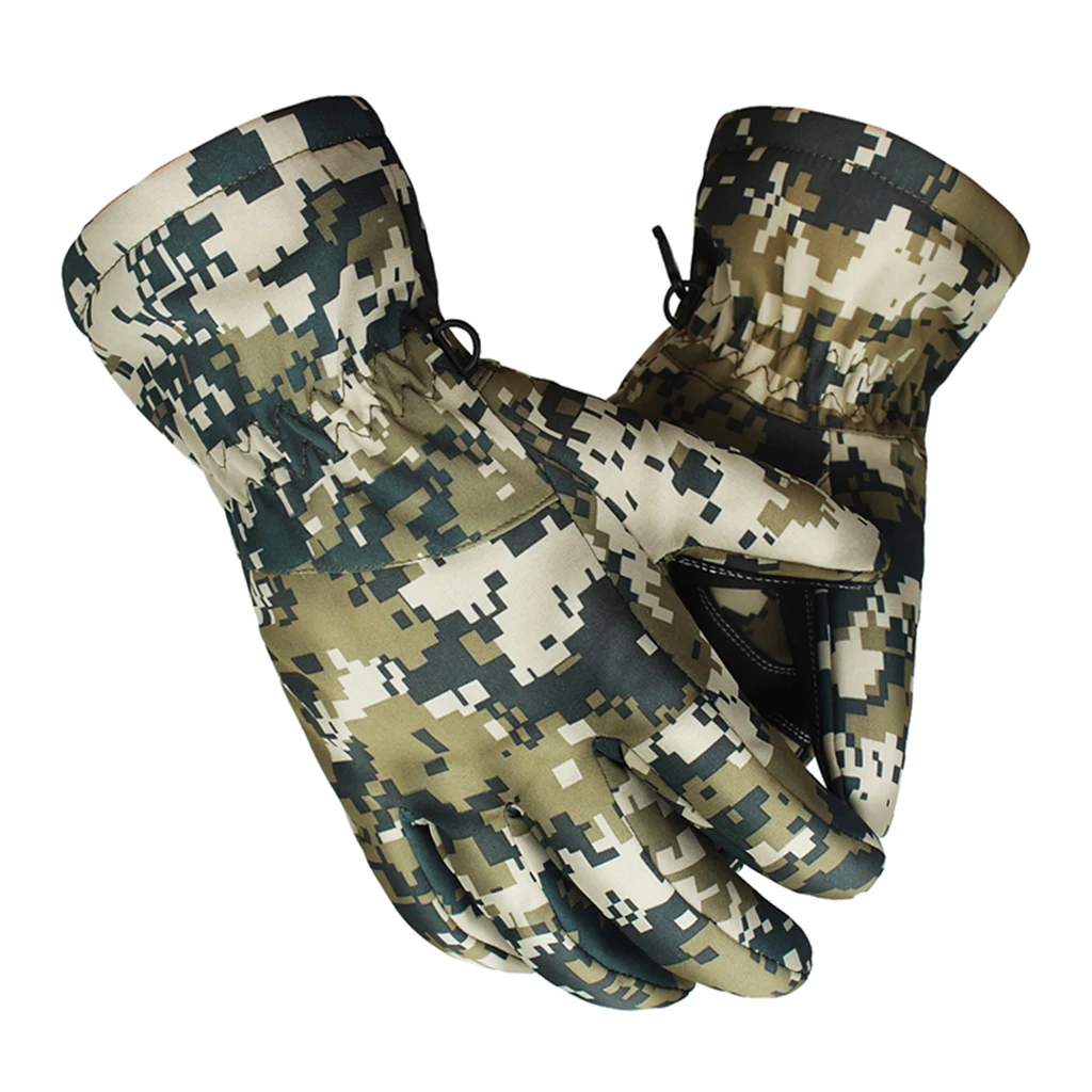 Winter Thermal Gloves Water Resistant Warm Glove Windproof for Running Cycling Driving Snow Skiing for Men and Women