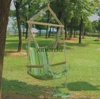 

Outdoor Garden Beach Patio Yard Swing Hammock Hanging Chair Breathable Thick Cotton Canvas Swing Casual Adult Park
