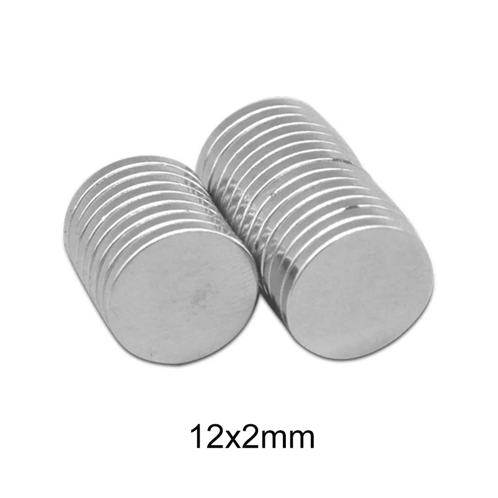 12x2mm N35 Neodymium Magnet Small Round Permanent NdFeB Disc Super Powerful Magnetic Magnets neodymium magnets round magnets