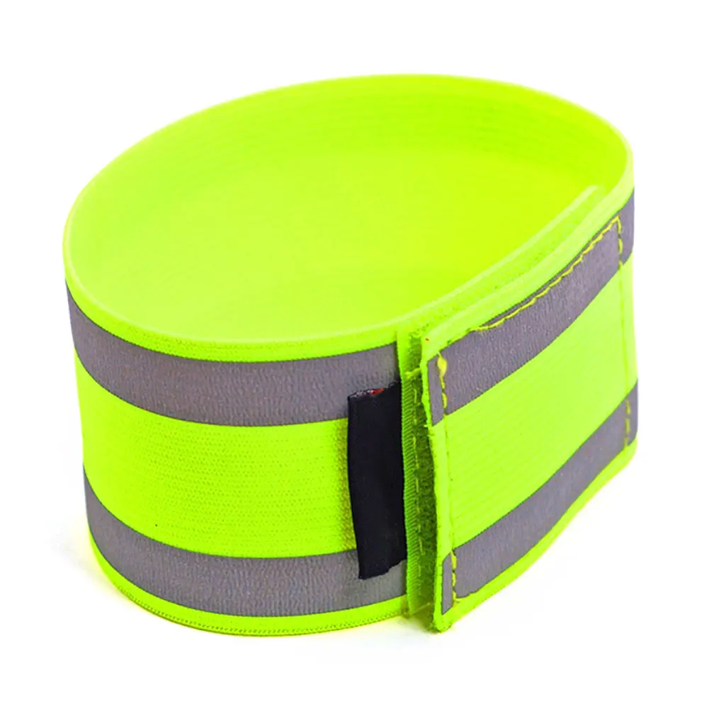 Cycling Super Reflective Safety Elastic High Elastic Leggings Arm Strap With Night Running Arm Band Leggings Arm Band