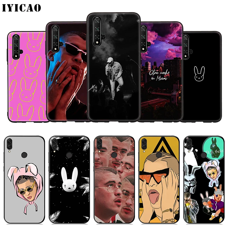 IYICAO Bad Bunny Rapper мягкий чехол для huawei Honor 20 10 9X9 8X 8C 8 7X 7A 6A Lite Pro View Note телефона |