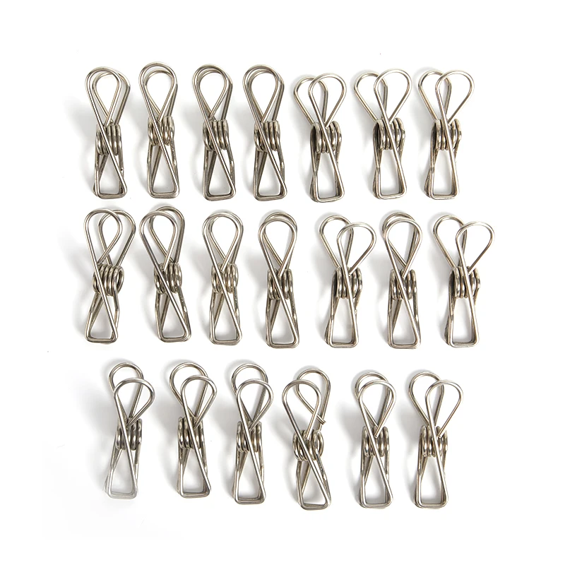 5 émerillons à Clipser En Acier Inoxydable – Pêche – Grande Taille 8,8 à 17,6 Cm