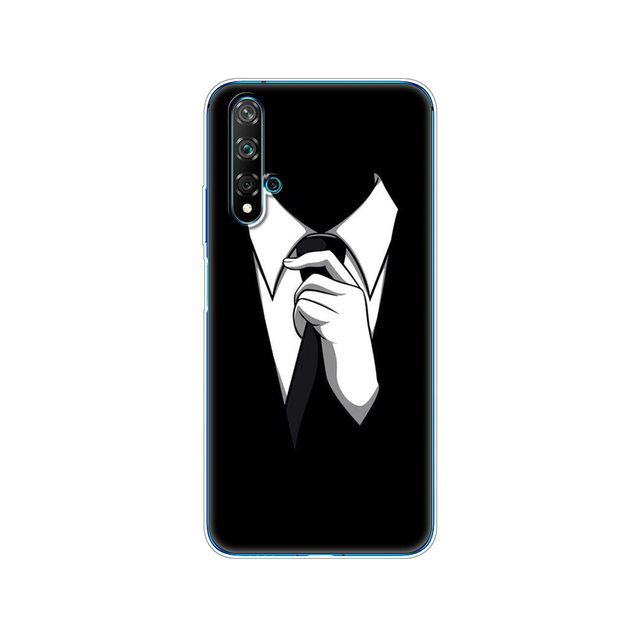 For Huawei Nova 5T Case Soft TPU Back Silicon Phone Cover For Nova5T 5 T YAL-L21 6.26'' Fundas Coque Bumper Skin shockproof