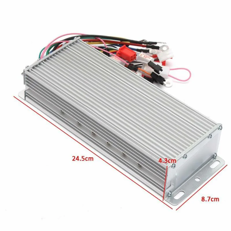

Waterproof Controller 517382 DC48V 1.1-4.2V 1500W Brushless Motor Controller For E-bike Scooter Mechanical,electric Forklift Etc