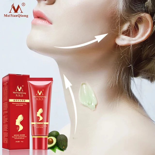 40g Shea Butter Extract Neck Cream Anti Wrinkle Remove Neck Mask Whitening Firming for Neck Masks