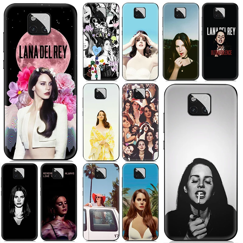 Lana Dal Ray Singer Soft Case for Huawei Mate 30 Lite Pro 20 10 Cover TPU |