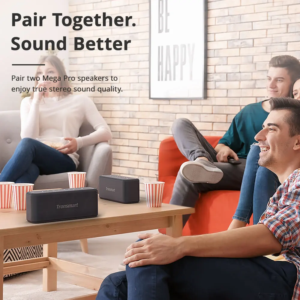 Tronsmart Mega Pro Bluetooth Speaker 60W Enhanced Bass Portable Speaker TWS Column with NFC, IPX5,10Hours Playtime,Touch Panel Tronsmart Mega Pro Bluetooth Speaker 60W Enhanced Bass Portable Speaker TWS Column with NFC, IPX5,10Hours Playtime,Touch Panel