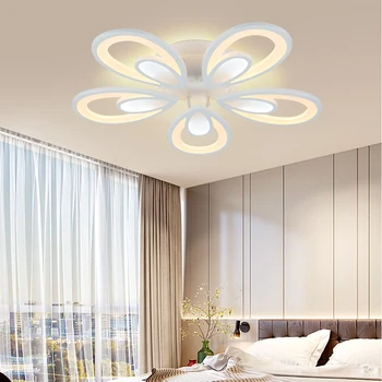 

LED Chandelier Remote Control Modern Bedroom Living Room Chandelier Home Lighting Decoration Supplie indoor Lamp Luminaires