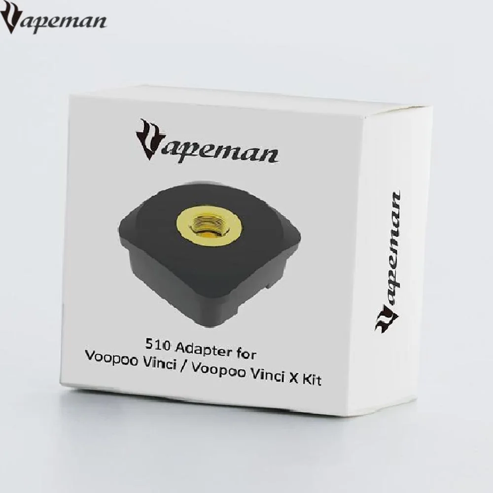 Оригинальный адаптер Vapeman 510 для электронной сигареты Vinci / X Aegis Boost RDA RDTA E cigarette Thread