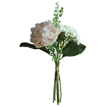 

1 Bouquet Peonies Artificial Flowers Cloth Peonies Bouquet 4 Bud Flowers Wedding Home Decor Peony