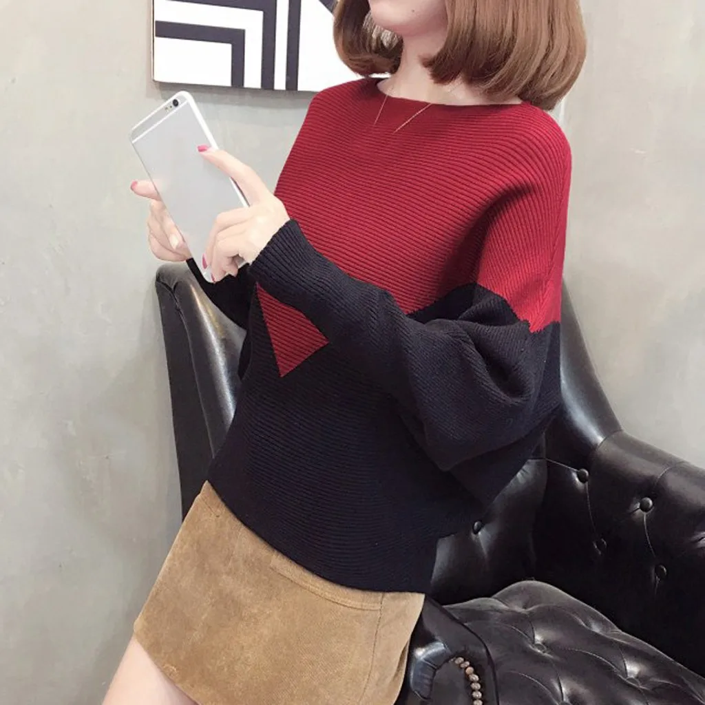 Толстовки женские осенние Лоскутные с круглым вырезом Harajuku уличная мода худи толстовки и толстовки женские, Пуловеры Одежда