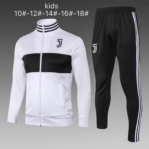 18 19 20 juventusing soccer kids tracksuit Winter training suit ronaldo hoodies football zipper juventess children jersey shirt - Цвет: shirt4