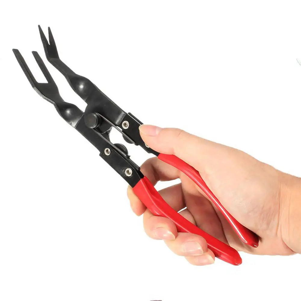 Alicates para quitar clips de tapicería de puerta de coche, herramienta extractora de clips, alicates de separación de faros