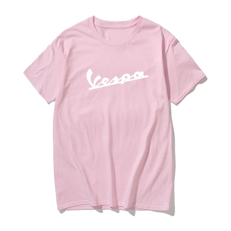 Футболка MAGLIETTATSHIRT VESPA PIAGGIO винтажная Ретро хипстерская UOMO DONNA белая черная серая Красная футболка странные вещи аниме рубашка