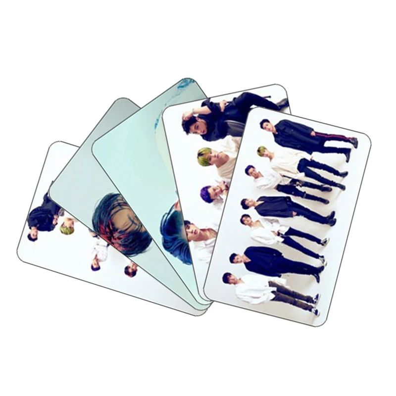 Youpop KPOP Fan IKON B. I альбом ломо карты K-POP модные самодельные бумажные фото автобусная карта HD Фотокарта наклейка