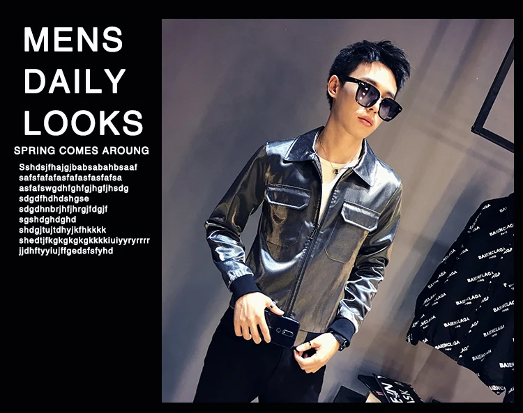 Sharp shinny мужские куртки и пальто jaqueta masculino королевский синий черный серый зеленый сценическая одежда для певицы Клубные вечерние куртки