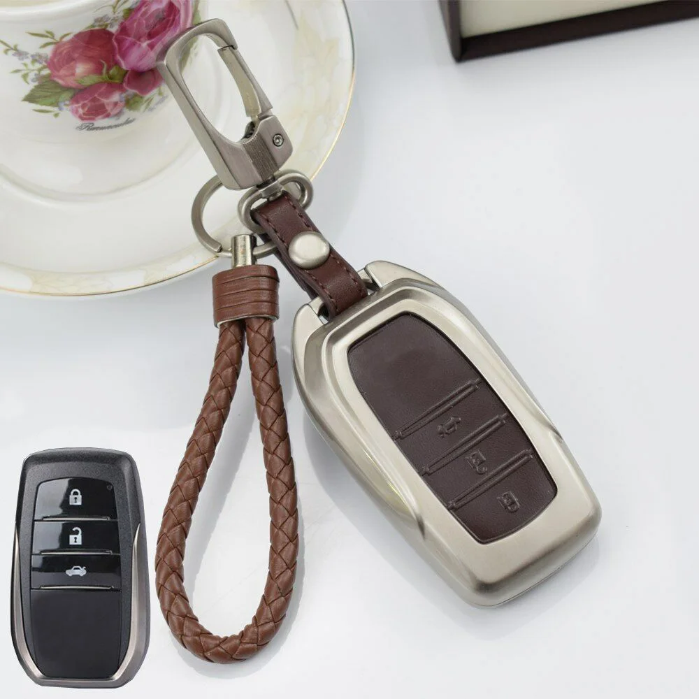 Чехол для ключей автомобиля, чехол для дистанционного управления, защитная веревка, герметичная для Toyota C-hr Land Cruiser 200 Avensis