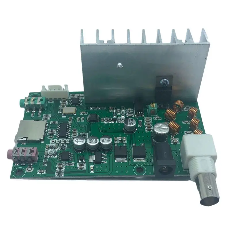 

0.5W-7W Power Adjustable FM Transmitter Active Antenna Receiving Device with LCD M5TB