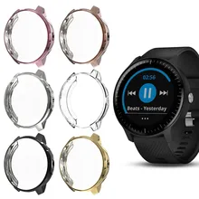 Новинка Высокое качество ТПУ Тонкий Смарт часы защитный чехол для Garmin Vivoactive 3 3 музыкальная рамка Smartwatch аксессуары