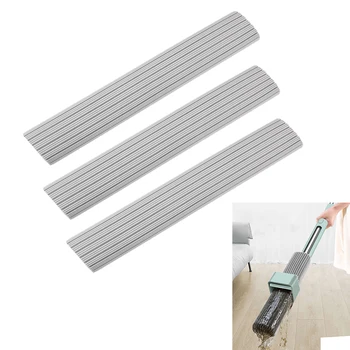 

Mop Head for Non Hand Washing Flat Mop Water Absorption Microfiber Pad Mop Rag