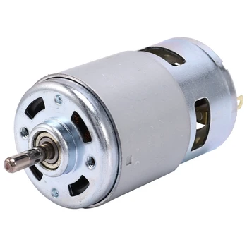 

775 DC Motor 12-24V Ball Bearing Spindle Motor with ER11 Collet Extension Rod Carving Knife for CNC Router Machine Tools