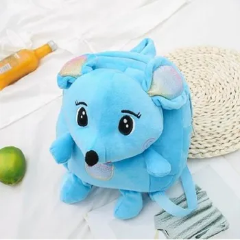 

Cartoon kindergarten backpack 1-2-3 years old boys and girls schoolbag baby children cute animal cartoon plush backpack